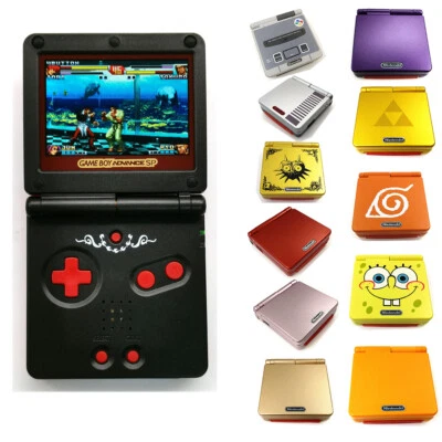 Game Boy Advance GBA SP Backlit IPS Game Console V5 Menu OSD 15 Level MOD - Image 1 of 4