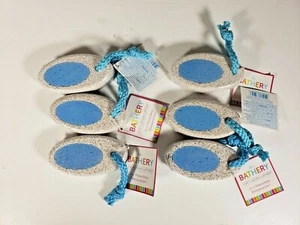 Lot of 6 Pumice Stone 2 in 1 Pedicure Foot Scrubber Ultimate Smooth Healthy Feet - Picture 1 of 6