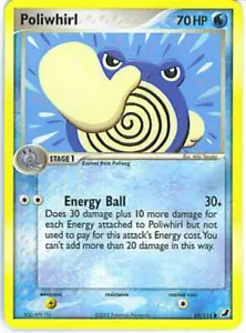 2x (UNSEEN-068) Poliwhirl (C) Pokemon EX Unseen Forces Card # 68 - Picture 1 of 1