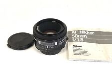 Objectif principal Nikon AF NIKKOR 50 mm F/1,8 pour reflex numériques Nikon monture F FX excellent Japon