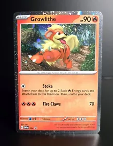 Pokémon TCG - GROWLITHE - #024 - Cosmos Holo Promo - Paldea Evolved 2023 - NM - Picture 1 of 1