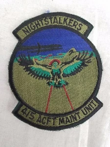 Vintage Nightstalkers 415 Flugzeug Wartungseinheit Patch Jagdgeschwader - Bild 1 von 2