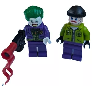 Set of (2) Lego Super Heroes Minifigure The Joker & Henchman sh005 NEW - Picture 1 of 1