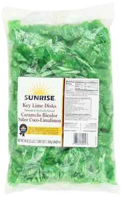 Discos Key Lime - Bolsa de caramelo duro de 3 libras Foto 1 de 2