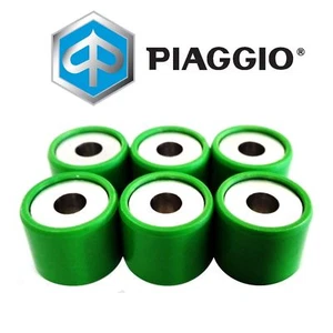 KIT 6 RULLI MASSETTE VARIATORE ORIGINALE PIAGGIO BEVERLY RST 250 2004-2005 - Imagen 1 de 1