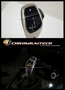2003-11 BMW E83 X3 CHROME LED Shift Gear Knob for RHD w/Gear Position Light NEW - Picture 1 of 1