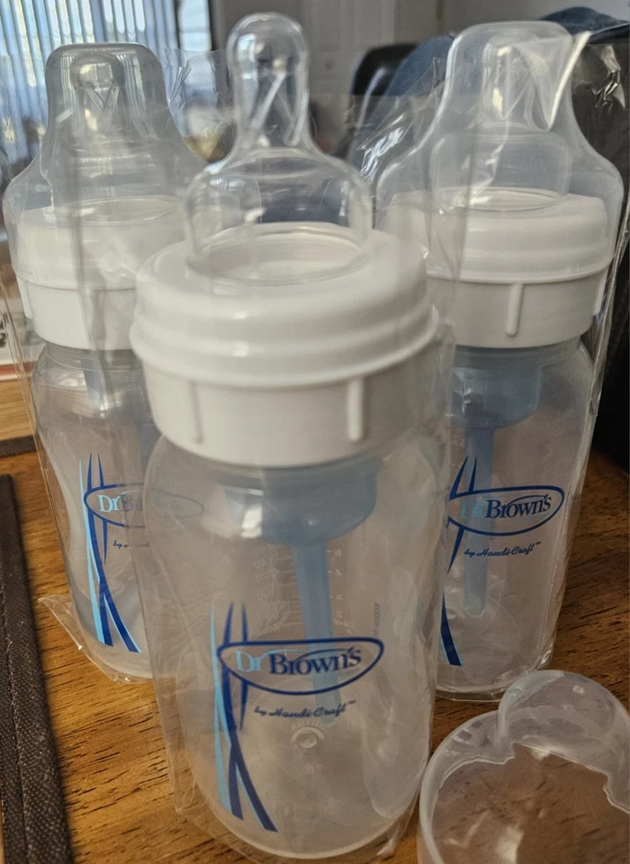 Dr. Brown's Options Biberones 8 Onzas 3 Biberones Sistema de Ventilación Anticólicos Nuevo Foto 1 de 1