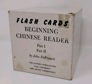 Beginning Chinese Reader, Part 1 and Part 2 John DeFrancis Yale - Foto 1 di 3