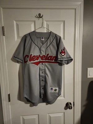 Vintage Russell Athletic Cleveland Indians Richie Sexson Jersey Sz 44 Large  - Image 1 of 4
