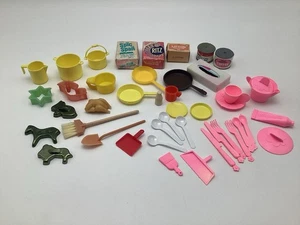 Vintage My Merry Dolly Doll Play Set Accessories Like Mommy & Timey Tell Pink - Picture 1 of 7