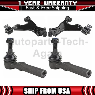 Brazo de control de extremo de barra de amarre delantera 4 Mevotech para GMC Acadia 2007-2016 Foto 1 de 4