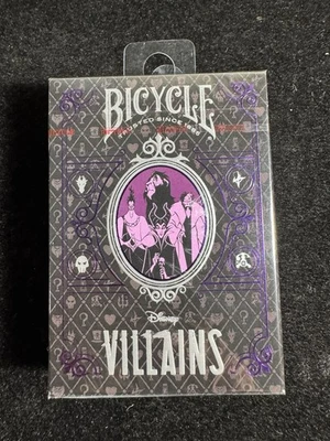Bicycle Playing Cards Disney - Villains (Purple) - Image 1 of 3