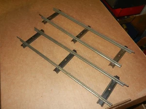 2 A C Gilbert Erector Hudson "LO" Track Sections, 1930's Vintage, Original - Picture 1 of 2