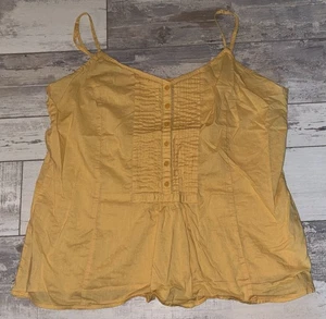 Old Navy Shirt Tank Top Gr. XL - dunkelgelb B - Bild 1 von 7