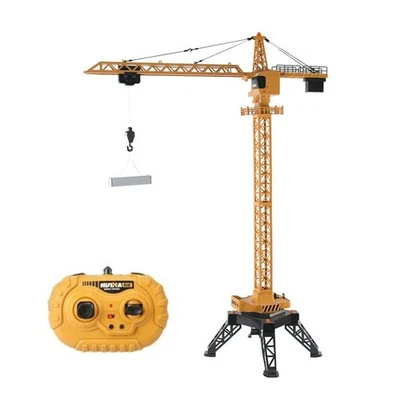 HUINA Toy 1585 1/14 RC Lifting Tower Crane 12CH RTR Model 2.4G Radio Battery - Image 1 of 4