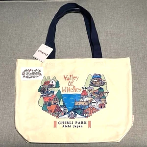 NEW Studio Ghibli Park Limited Witch's Valley Tote Shoulder Canvas Bag from JPN - Picture 1 of 1