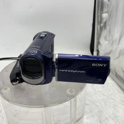 Sony Handycam DCR-SX40 4GB Blue Camcorder. Needs Battery. No Charger/sd Card - Image 1 of 4