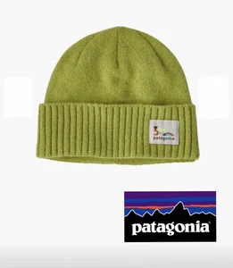 Patagonia Brodeo Beanie Phosphorus Green - Adult One Size 29206 New W/ Tags Wool - Picture 1 of 3