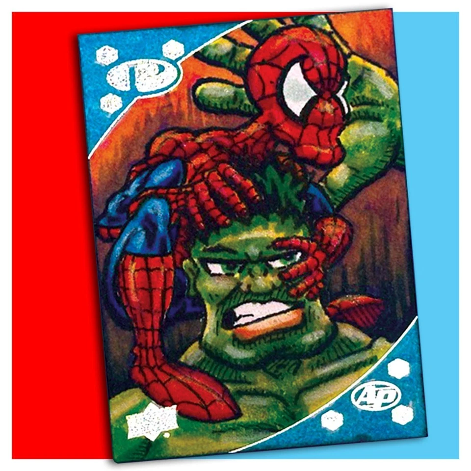 Spider-Man & The Hulk - Upper Deck - Artist Proof - Sketch Card  - Image 1 of 3