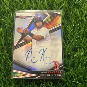 Niko Kavadas 2022 Bowman's Best Chrome Prospect Auto #B22-NK Red Sox Angels A93 - Bild 1 von 2