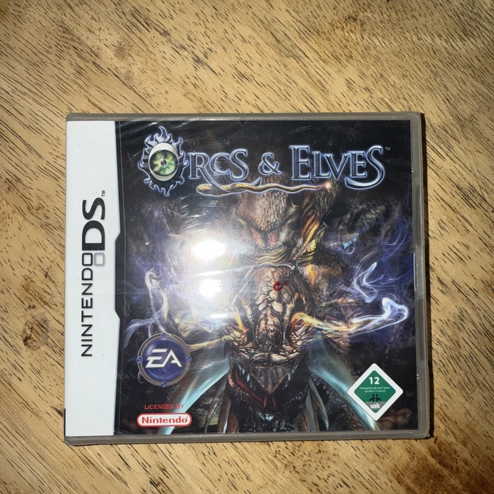 Nintendo DS game - Orcs & Elves boxed