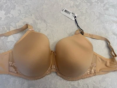 Fantasie Bra Rebecca USA Size 34K Underwire Spacer Molded Cup Beige New - Image 1 of 4