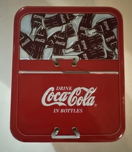 Coca Cola Tin Container “Drink Coca Cola In Bottles” Cooler Theme - Picture 1 of 5