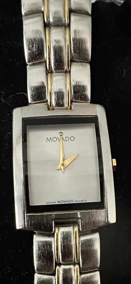 Reloj Pulsera Hombre Movado Eliro Acero Inoxidable Resistente al Agua Foto 1 de 4