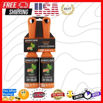 Rodillo de pelusa perfumado de operación manual - 80 hojas en total para máxima frescura Foto 1 de 2