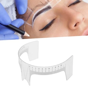(A)Professional Eyebrow Positioning Ruler Microblading Brow Shape Design Ruler - Picture 1 of 12
