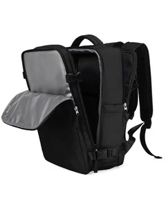 Travel Backpack For Women Men Airline Approved,Black Carry On Backpack,Large ... - Picture 1 of 9