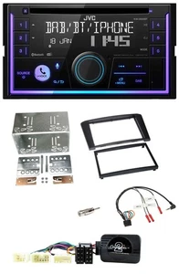 JVC Lenkrad USB 2DIN DAB Bluetooth CD Autoradio für Toyota Avensis 2003-2009 - Bild 1 von 10