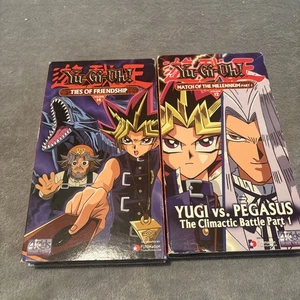 (2) Yu-Gi-Oh! -VHS-Best Friends Best, Duelists & Match Of The Millennium Part 1 - Picture 1 of 5