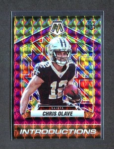 2022 Panini Mosaic - #I-7 Chris Olave [Introductions - Purple Prizm] 32/49 RC - Bild 1 von 3