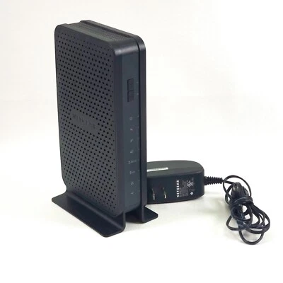 Netgear N600 C3700 DOCSIS 3.0 WiFi Cable Modem Router FULLY TESTED & FUNCTIONAL - Image 1 of 4