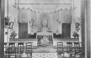 CPA 45 SAINT BENOIT SUR LOIRE INTERIEUR DE LA CHAPELLE DE L'HOSPICE - Picture 1 of 1