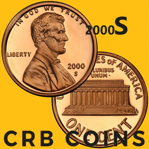 2000-S Proof "Lincoln Memorial Cent" - Penny - (UNC) KM#201a -LP00S Cover