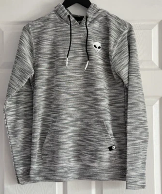 Dikotomy Chills Alien Gris Suéter Camisa Sudadera con Capucha Pullover Talla M Foto 1 de 4