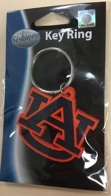 University of Auburn Official NCAA Key Ring Keychain Flex by Siskiyou #CPK42 - Image 1 of 4