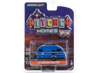WINNEBAGO Winnie Drop / Camper - 2017 - blue / white - Greenlight 1:64 - Bild 1 von 4
