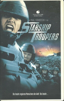 Starship Troopers (VHS) KULTFILM! Dt. Erstauflage (UNCUT)🐿️ - Bild 1 von 3