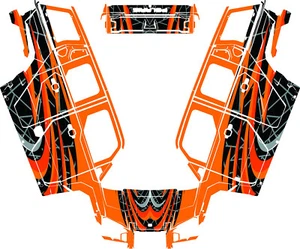 Custom Graphic Kit Wraps Vinyl Sticker POLARIS XPEDITION ADV 1000 Design Decal - Bild 1 von 6