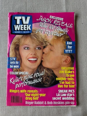 Vintage television - "Australian TV Week" Dec 88 Kylie Minogue Young Talent Time - Image 1 of 4