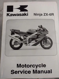 Kawasaki Ninja ZX-6R USED Service Manual 99924-1254-01 - Bild 1 von 2