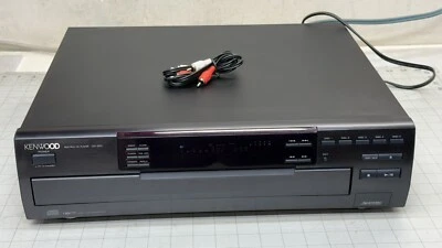 Kenwood CD-203 5 Disc CD Changer Player 1 Bit Dual D/A Converter Read Please 🔥 - Image 1 of 4