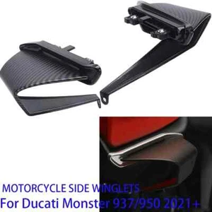 Alerón aerodinámico deflector de aire con alas laterales para DUCATI Monster 937 950 2021+ - Imagen 1 de 7