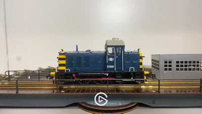 Heljan 29021 Class 07 D2992 BR Blue with Wasp Stripes and Air Brakes DCC Ready - Image 1 of 4