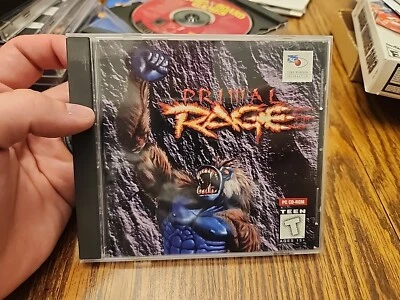 Primal Rage (PC, 1994) CD-ROM Windows Video Game Time Warner Interactive EUC - Image 1 of 3