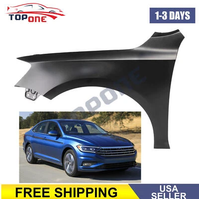 New Front Driver Side Fender For 2011-2018 Volkswagen Jetta Sedan Foto 1 de 4