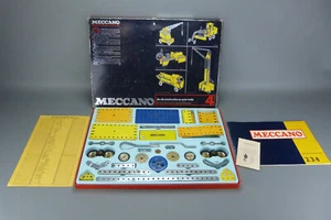Boîte de MECCANO vintage Ref 204 E, en bon état. - Foto 1 di 7